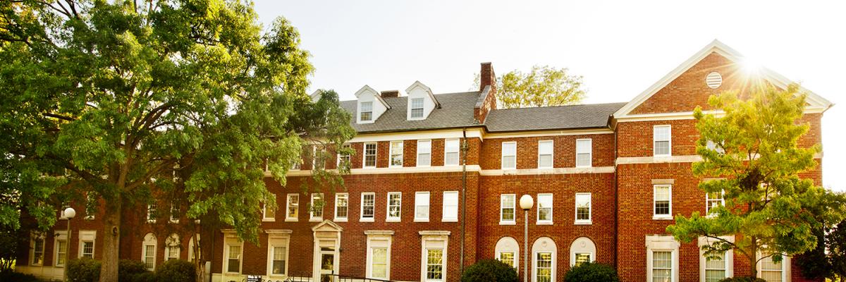 Milledge Hall building on campus